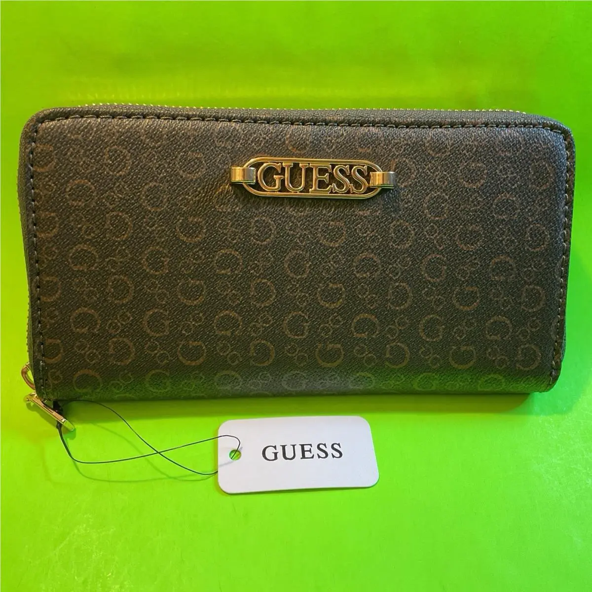 Los Angeles Women’s Wallet Brown W/gold by Guess