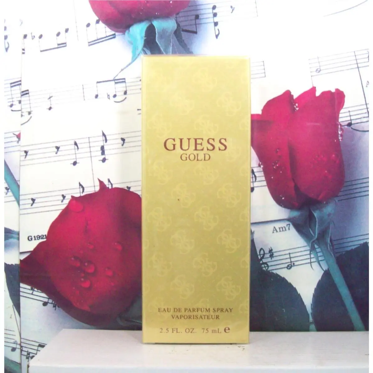 Gold 2.5 Oz. Edp Spray. Box. Code 08310F2. Vintage by Guess
