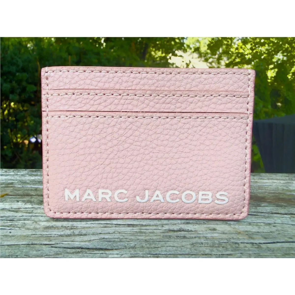 Marc Jacobs Card Case Leather Misty Rose