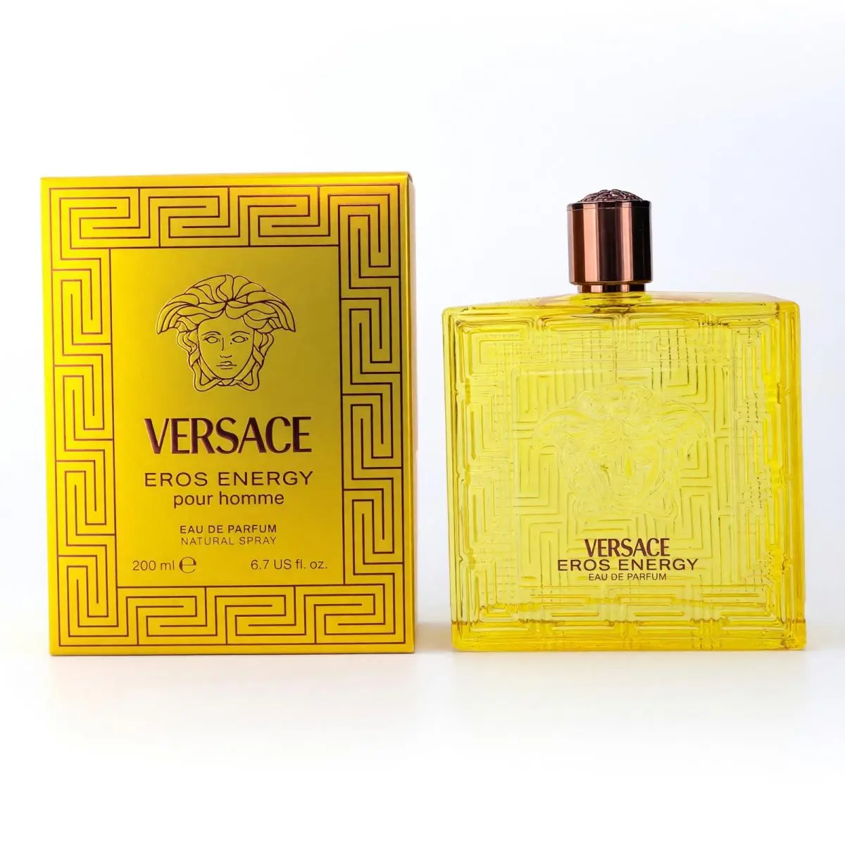 Eros Energy by Versace 6.7 oz Edp Spray For Men