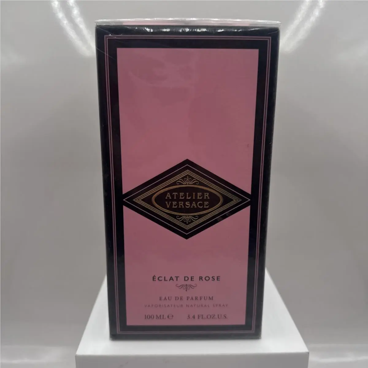Versace Atelier Eclat De Rose Eau De Parfum 3.4 fl oz 100 ml Perfume