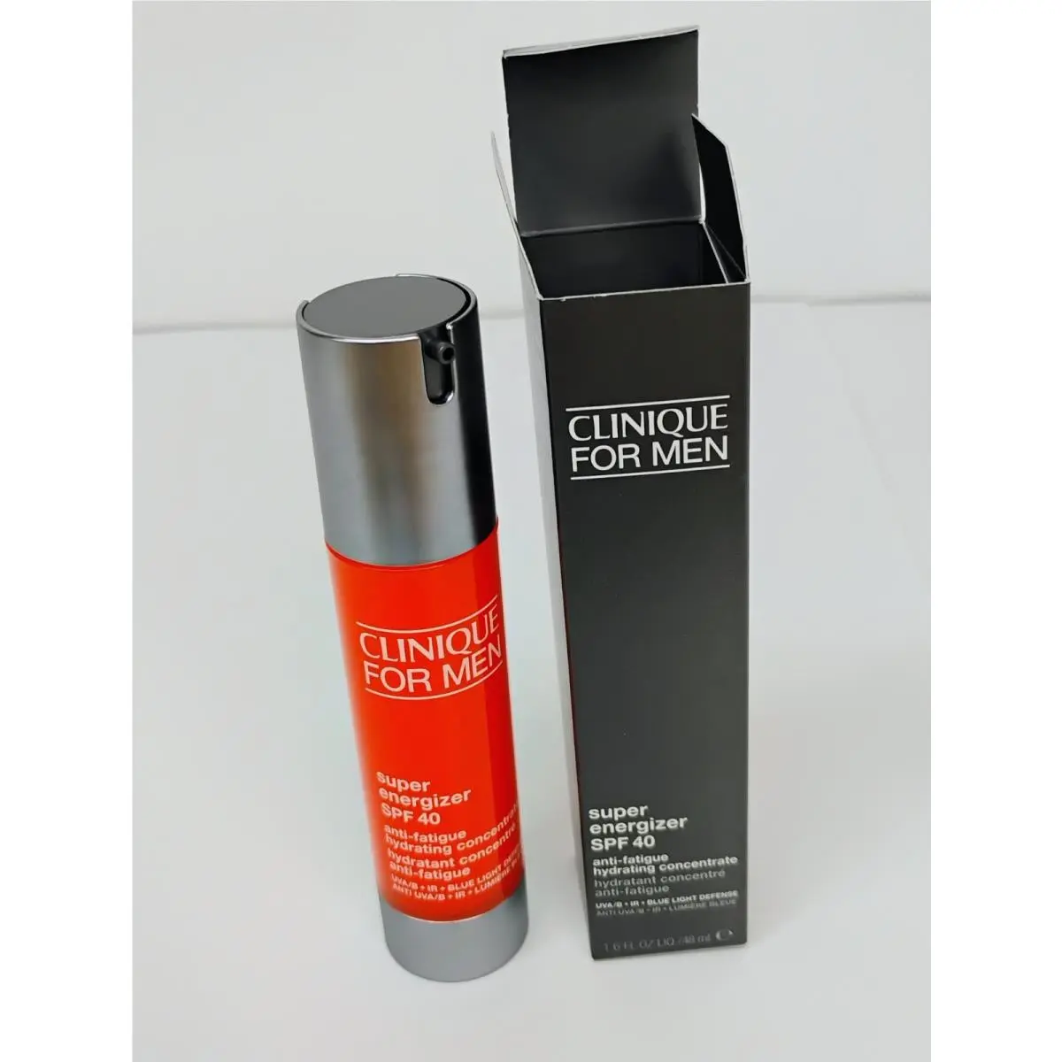 For Men Super Energizer Anti-fatigue Hydrating Concentrate 1.6 Oz 11A by Clinique