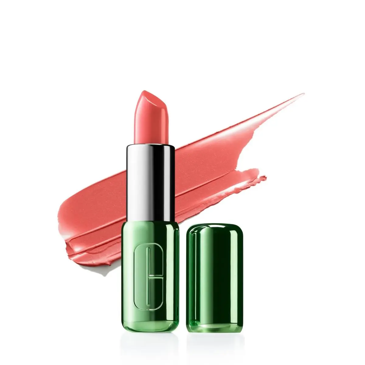 Pop Longwear Lipstick 1 Count Pack of 1 AC Melon - Shine by Clinique