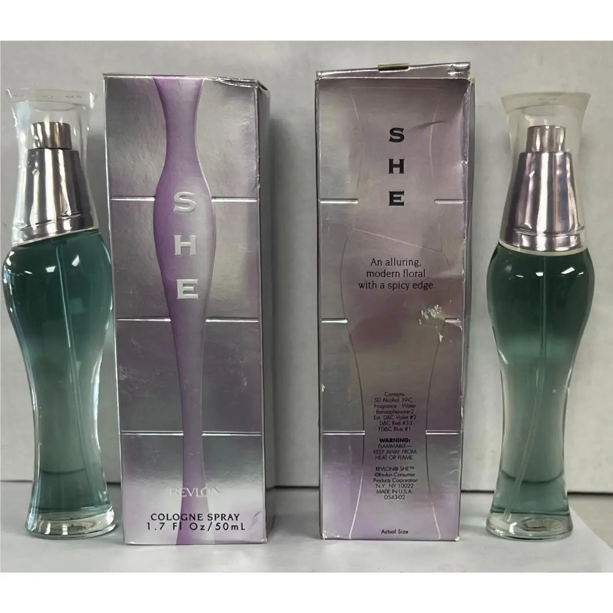 12 Bottles She  Cologne Spray 1.7 oz Please Read Below by Revlon