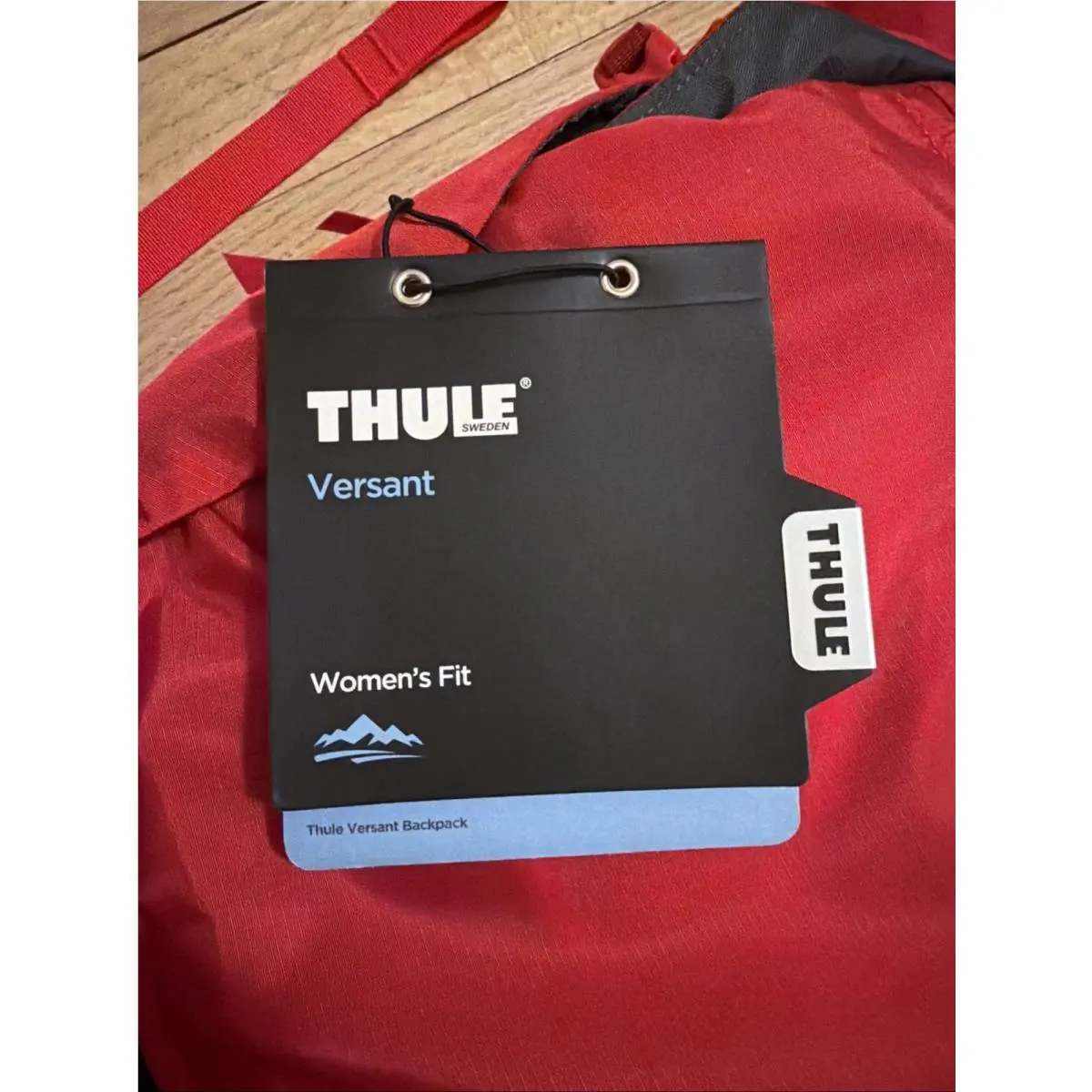 Versant 50L Backpacking Hiking Pack - Red - Women`s by Thule