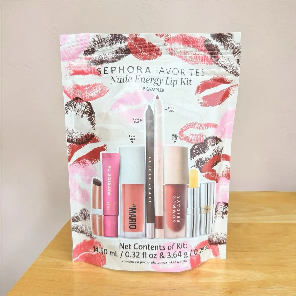 Sephora Favorites Nude Energy Lip Kit Favorites Energy Lip Kit 7-Piece Limited Edition