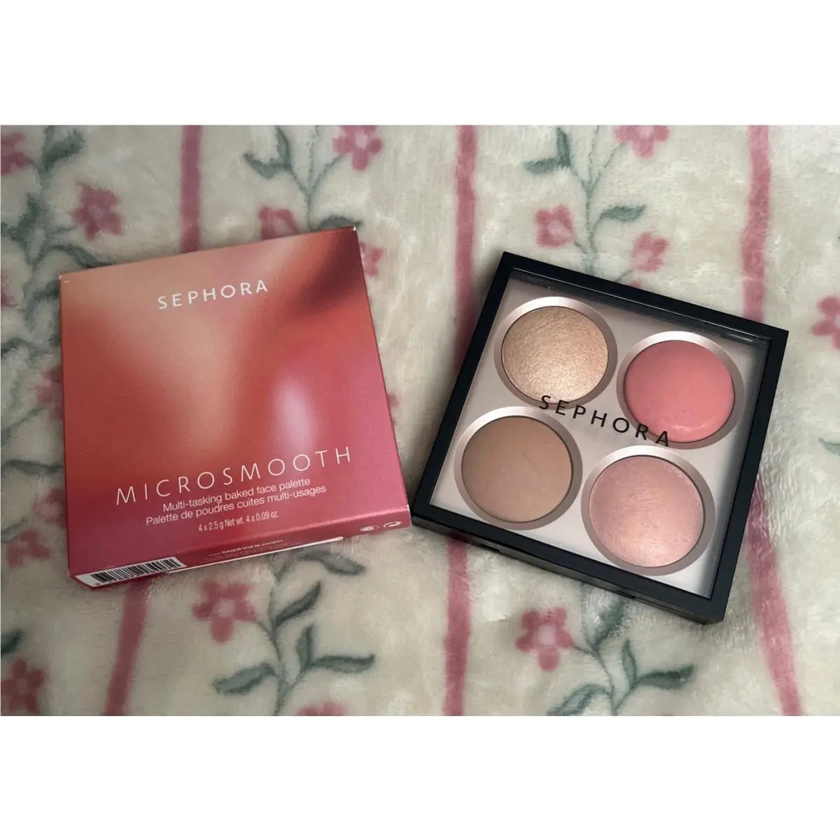 Sephora Microsmooth Multi-tasking Baked Face Palette Enchant