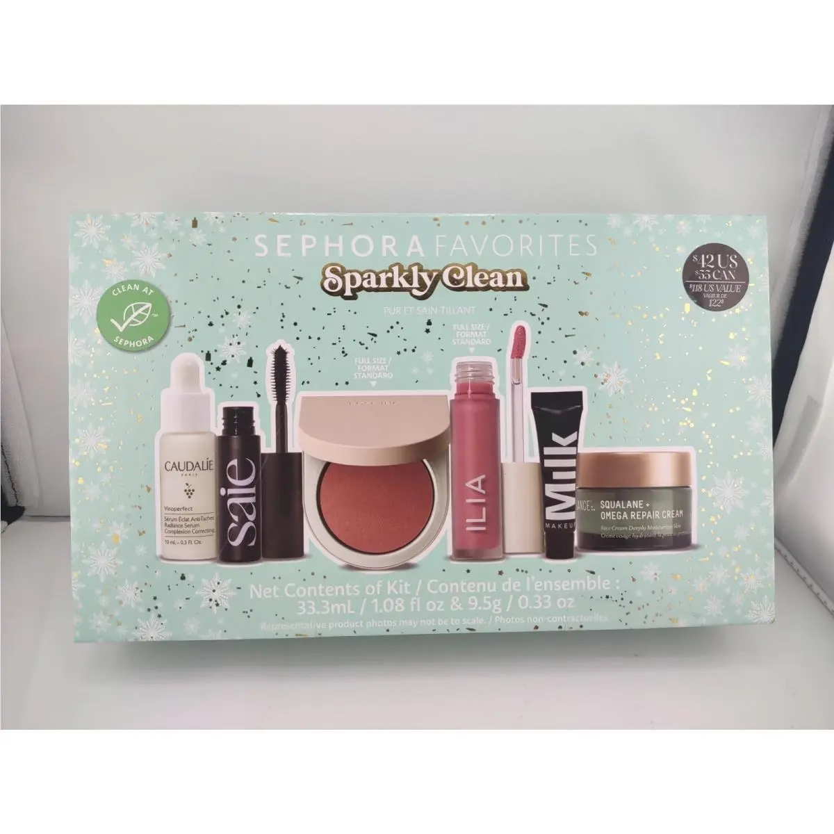 Sephora Favorite Sparkling Clean Full Size Blush and Tinted Lip Oil Value