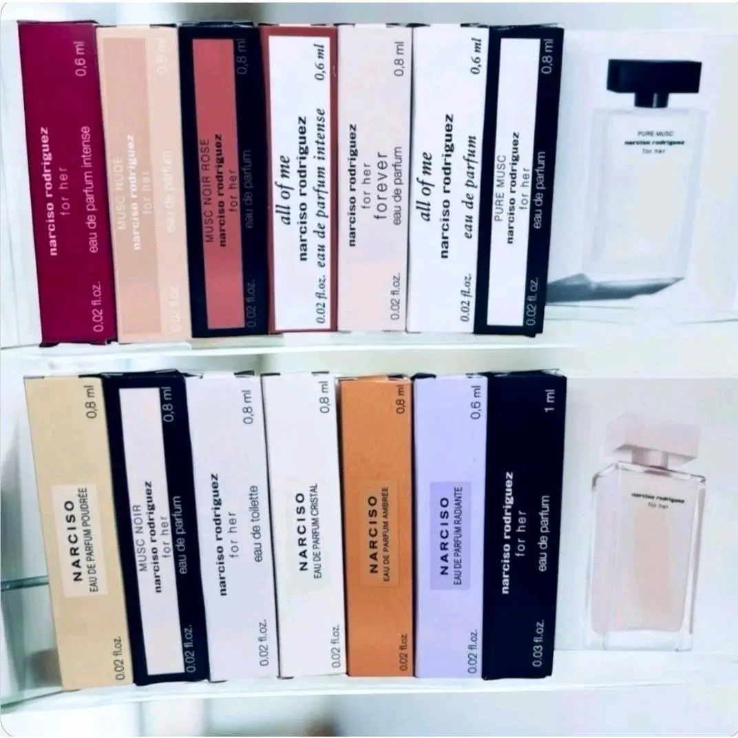 Perfume Collection For Women Sample Spray 14pc Set by Narciso Rodriguez