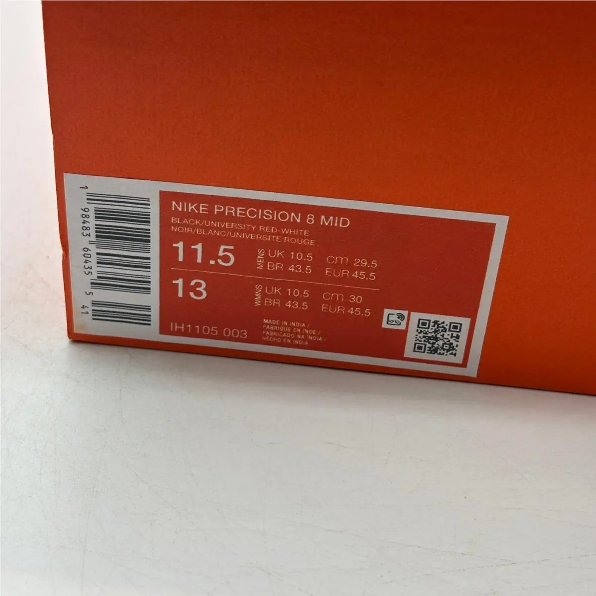 Nike shoes - Nike Precision 8 Mid - Precision Mid - Black 0