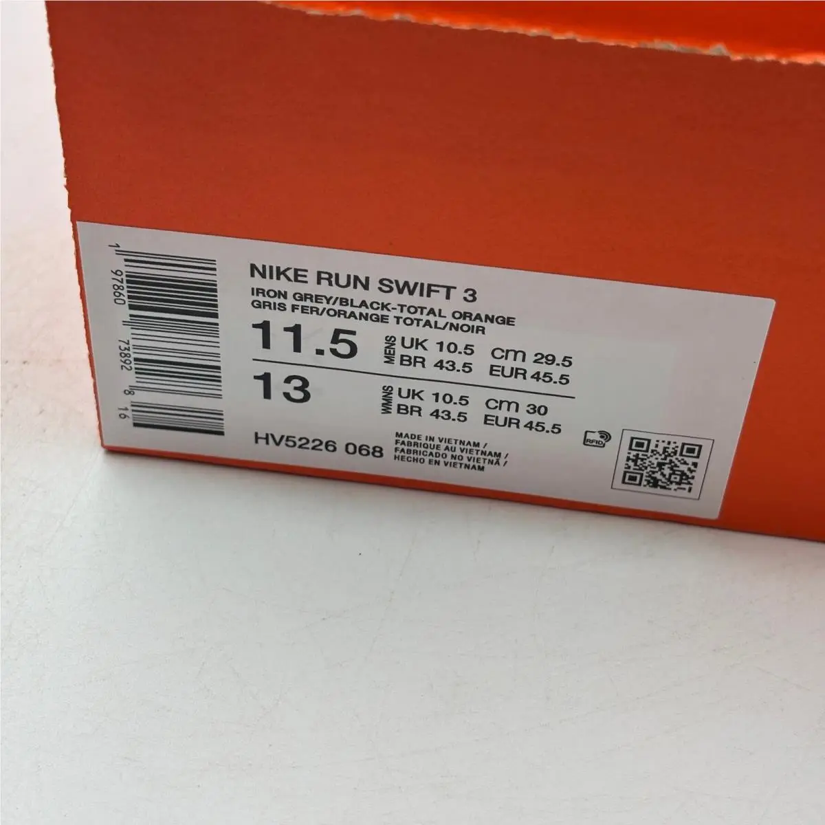 Nike shoes - Nike Run Swift 3 - Run Swift - Gray 0