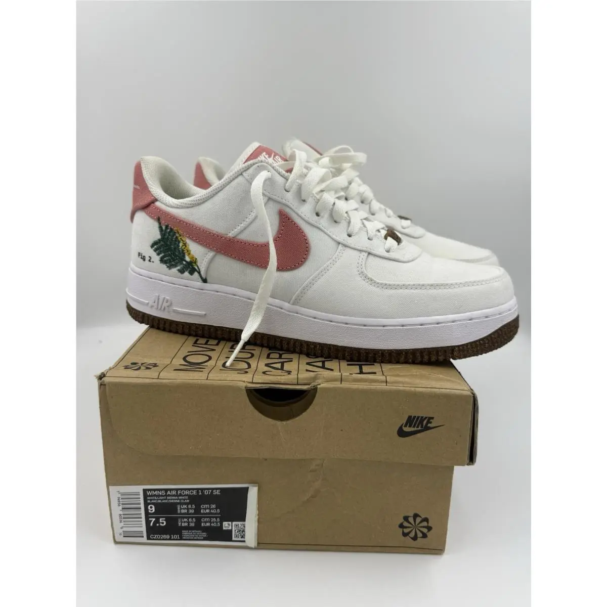 Size 9 - Nike Air Force 1 SE Low Catechu W