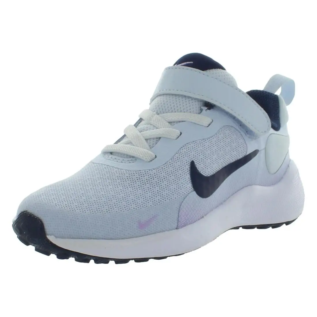 Nike Revolution 7 PS Girls Shoes Size 10.5 Color: Football Grey/midnight Navy