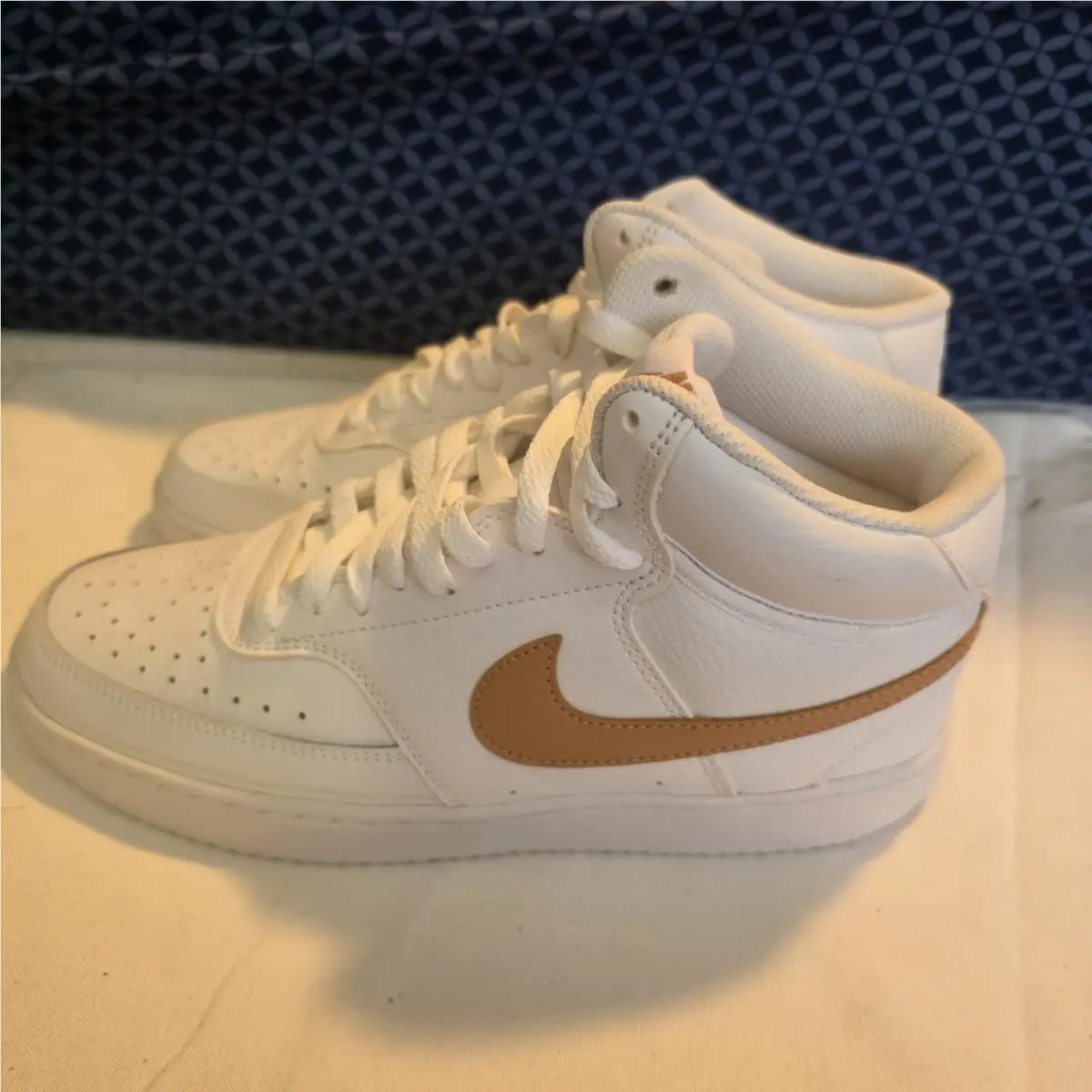 Nike shoes - Nike Court Vision - Court Vision - CD5436-104 - WHITE/LT COGNAC 1