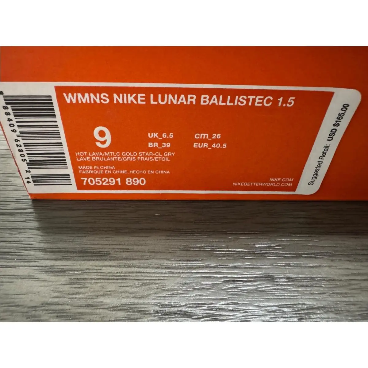 Nike shoes - Nike Lunar Ballistec - Lunar Ballistec - 705291890 - Hot Lava 1