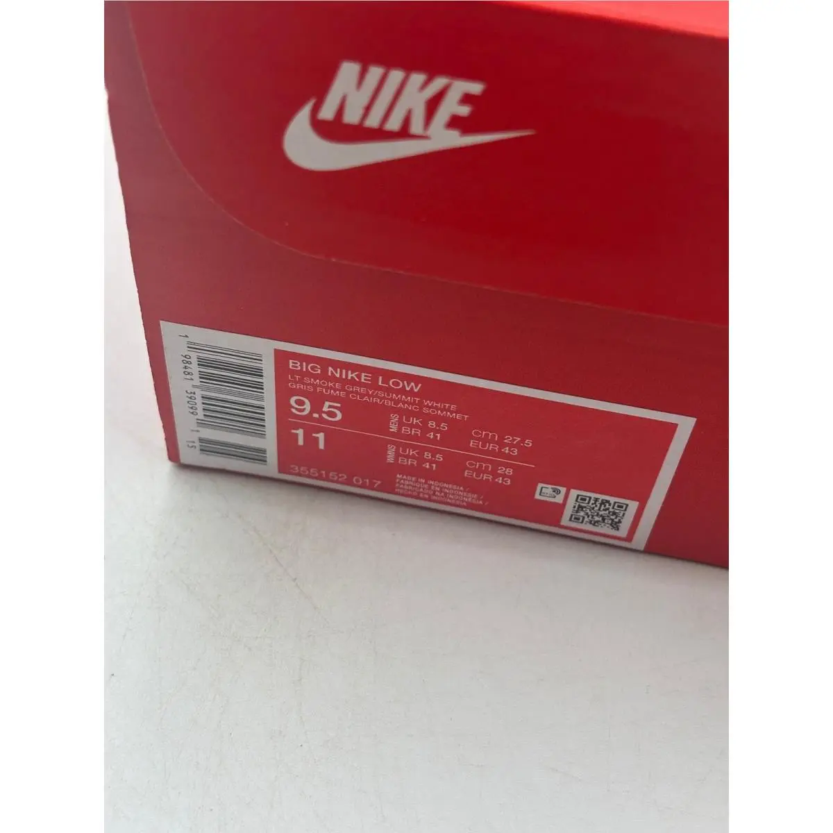 Nike shoes - Big Nike Low - Big Low - Gray 5