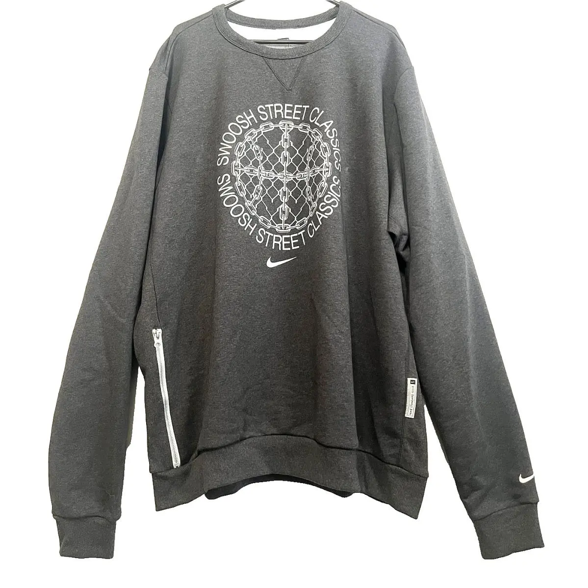 Nike Swoosh Street Classics Standard Issue Dri-fit Sweatshirt Xxltt FZ0682-010