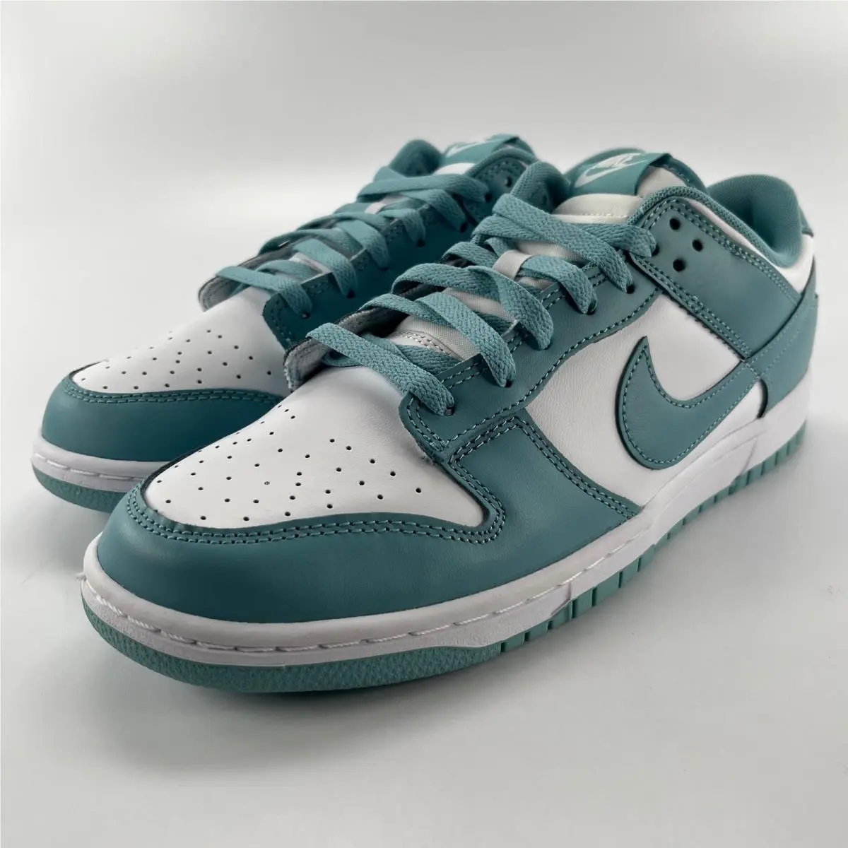 Nike Dunk Low Denim Turquoise White DV0833-106 Mens Size 11.5 Sneakers