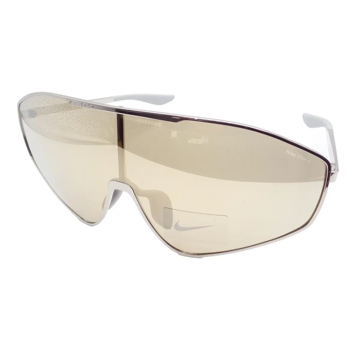 Echo Shield 2 IF0986X 015 Silver Brown Mirror UV Sunglasses by Nike