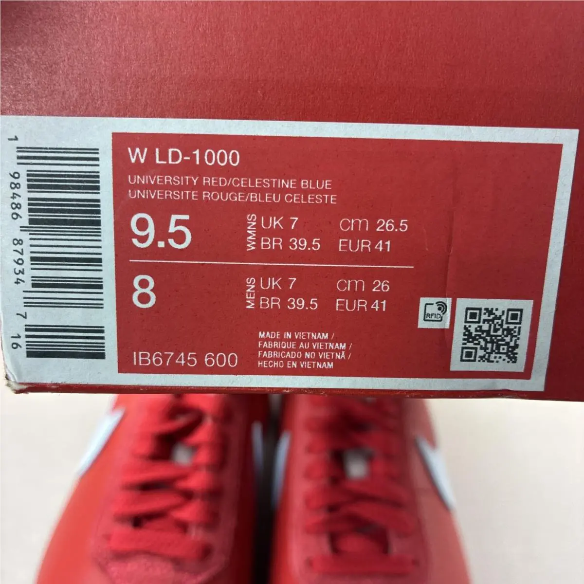 Nike shoes - Nike LD - IB6745 600 - Red 5