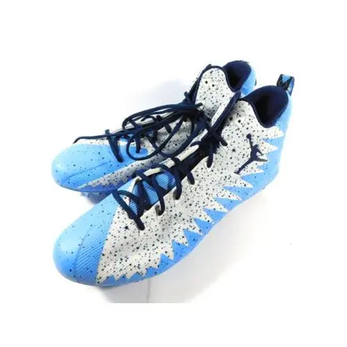 Unc Tar Heels PE Nike Alpha Menace Pro Mid TD WD 2017 Football Cleats Size 16