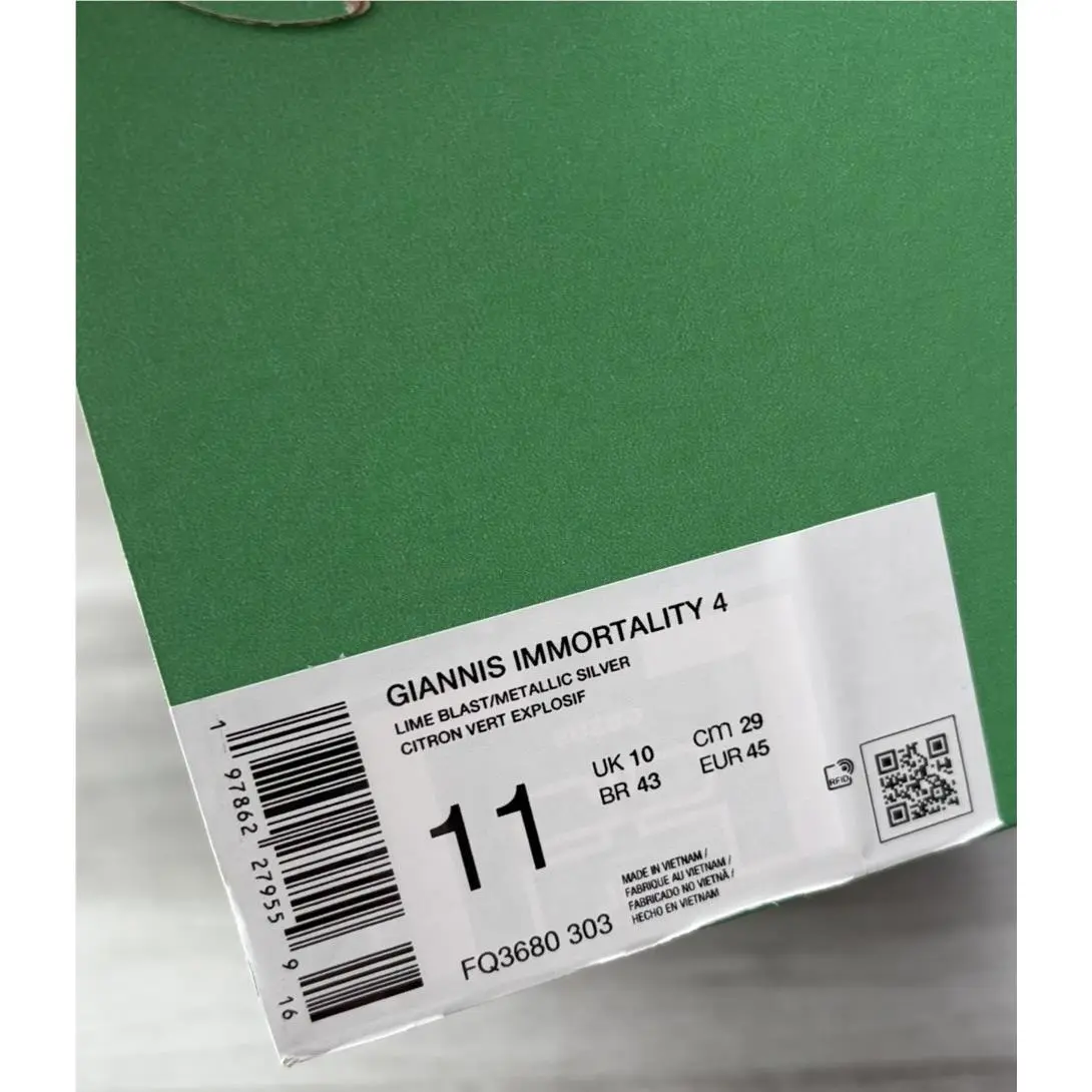 Nike shoes - Nike Giannis Immortality 4 - Giannis Immortality - FQ3681-303 - Green 8