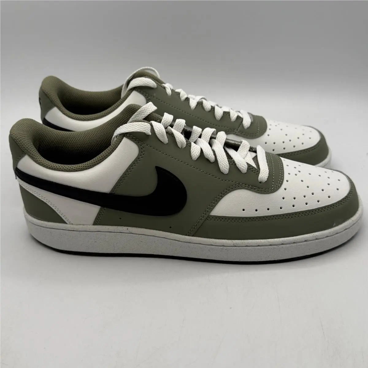 Nike Court Vision Lo P Nbk Shoes Mens Size 12 Summit White Silver IM0459 104