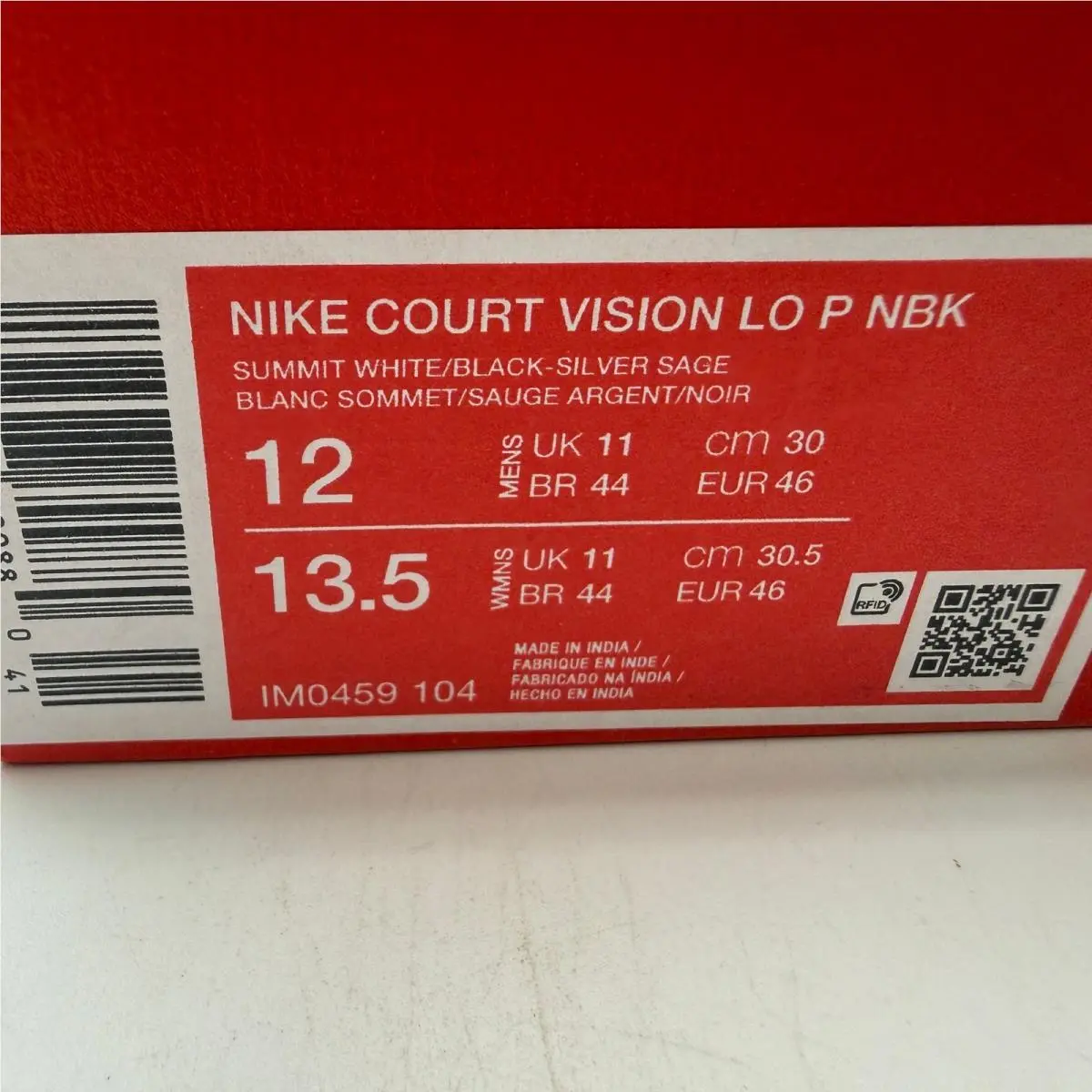 Nike shoes - Court Vision Low P NBK - White 0