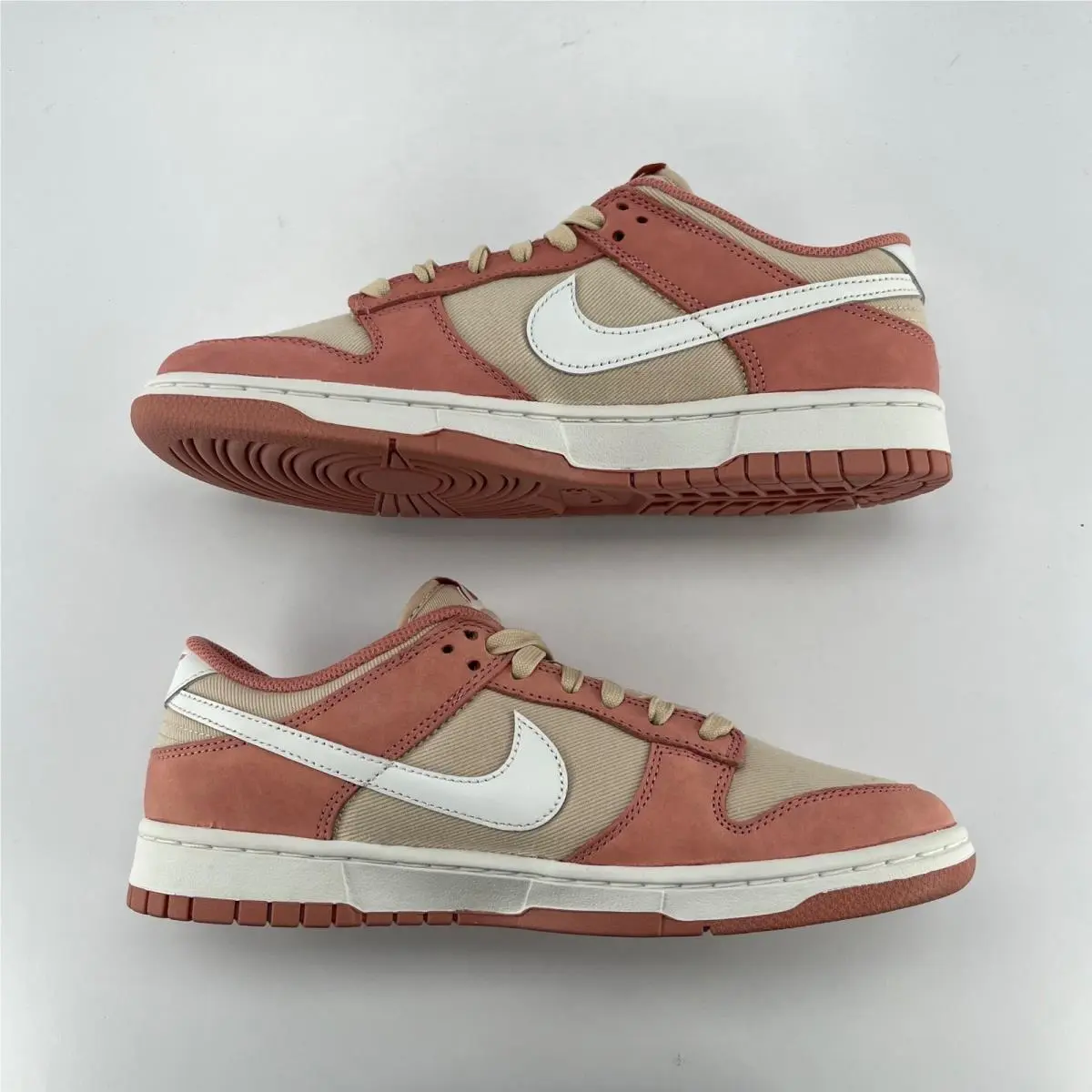 Nike shoes - Nike Dunk Low PRM Red Stardust - Pink 1