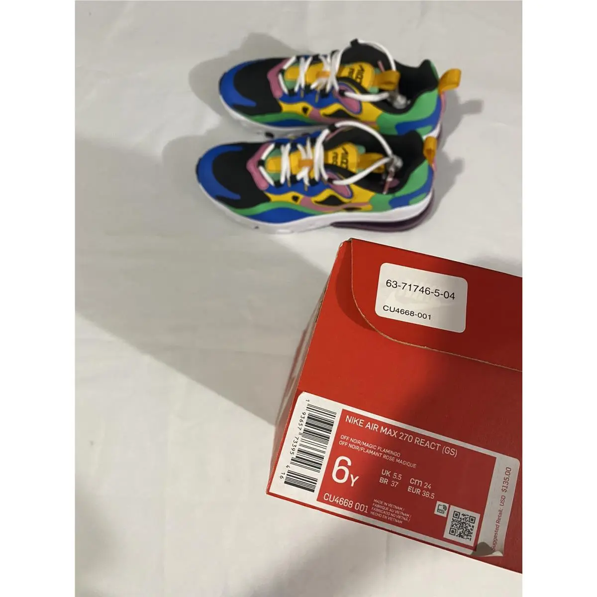 Nike shoes - Nike Air Max 270 - Air Max - Multicolor (UPC: 0193657733954) 8