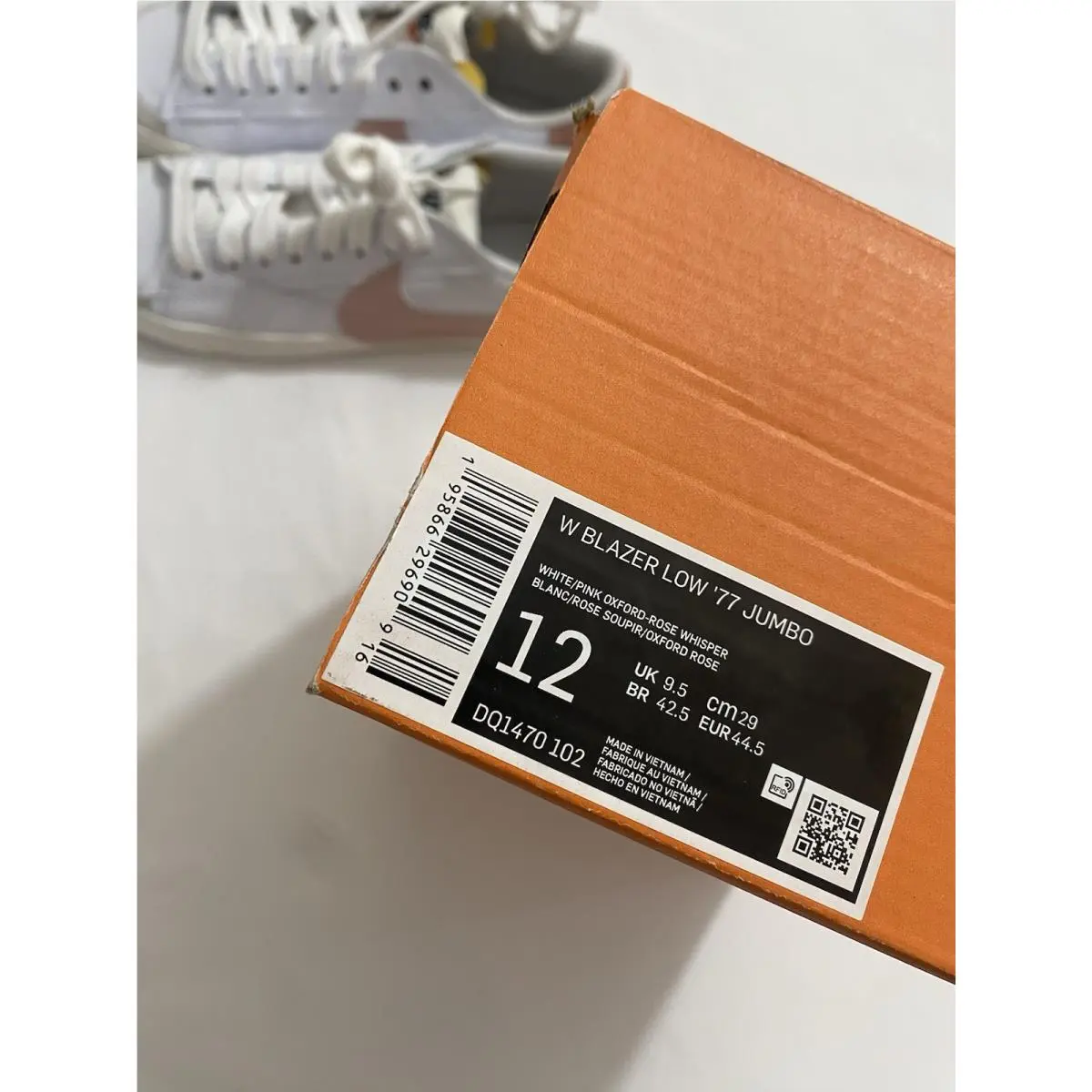 Nike shoes - Nike Blazer - Blazer - DQ1470 102 - Pink (UPC: 0195866296909) 8
