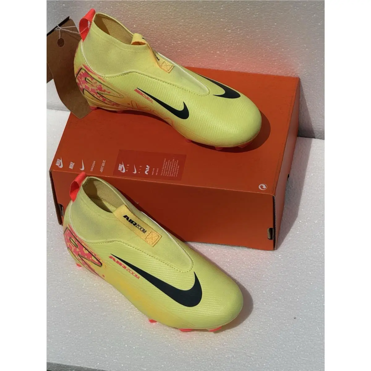Nike shoes - Nike Superfly - Superfly - HF3417 800 - Lt Laser Orange/Armory Navy (UPC: 0197597303864) 12