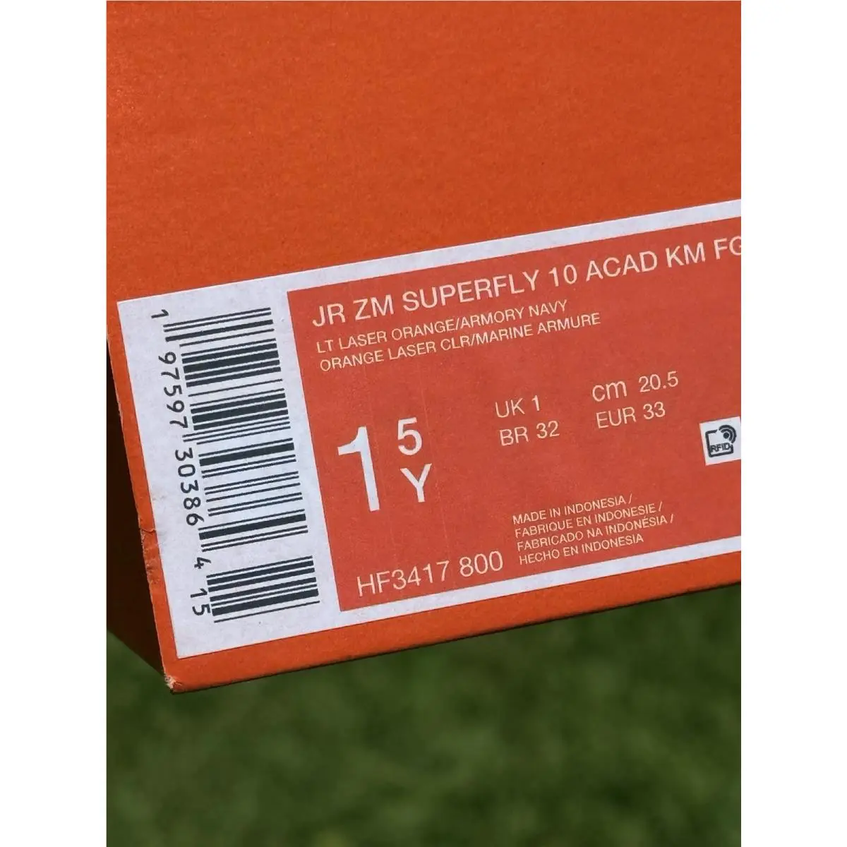Nike shoes - Nike Superfly - Superfly - HF3417 800 - Lt Laser Orange/Armory Navy (UPC: 0197597303864) 13