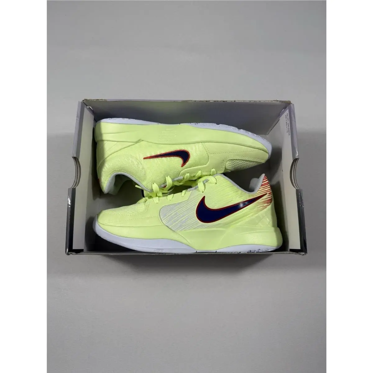 Youth Size 7Y Barely Volt  JA 2 GS Basketball Shoes HQ2298 700 by Nike