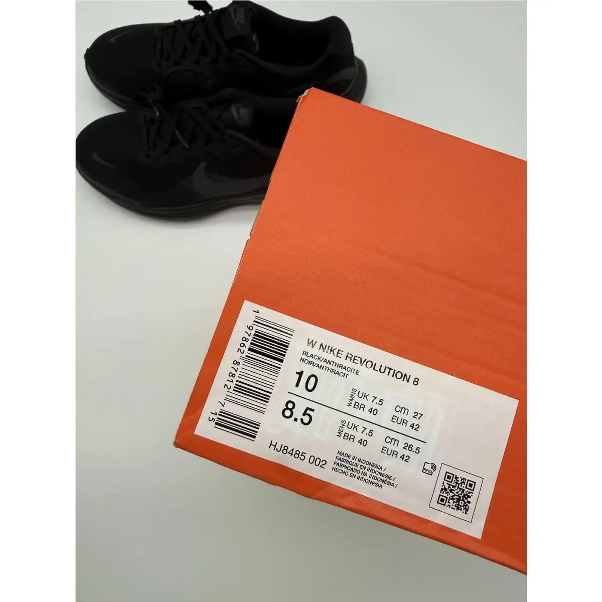 Nike shoes - Nike Revolution 8 - Revolution - HJ8485-002 - Black (UPC: 0197862878127) 7