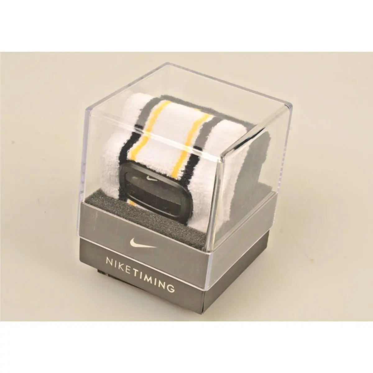 Timing Cuff Watch 3 Terry Wristbands Interchanging w Box WR0094 No Charger by Nike