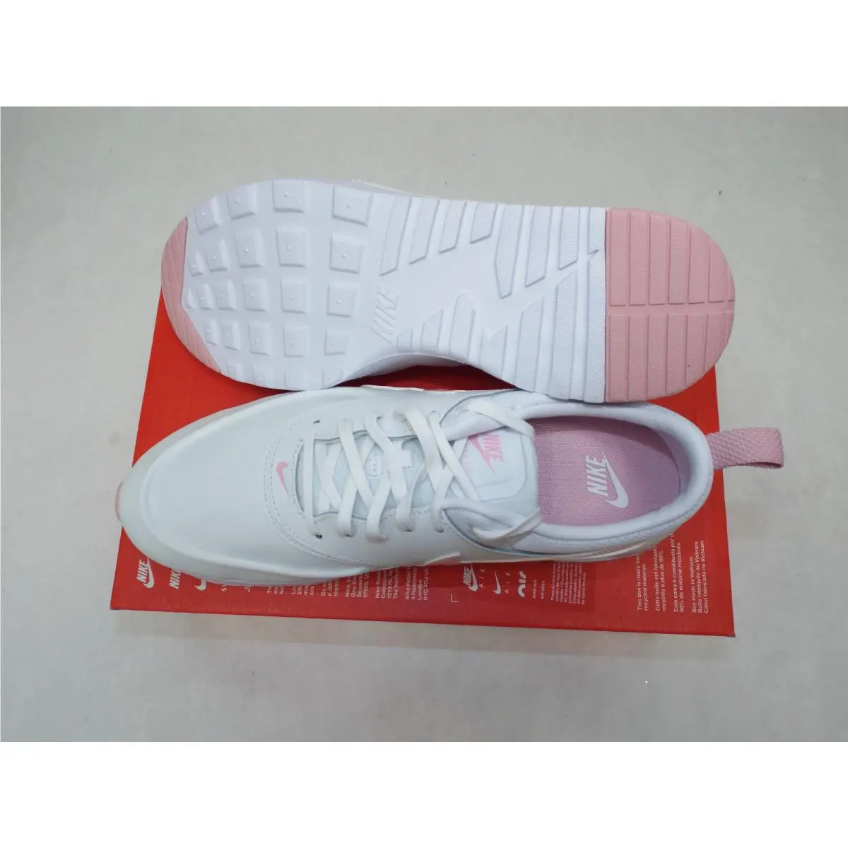 Nike shoes - Nike Air Max Thea - Air Max Thea - White & Pink 1