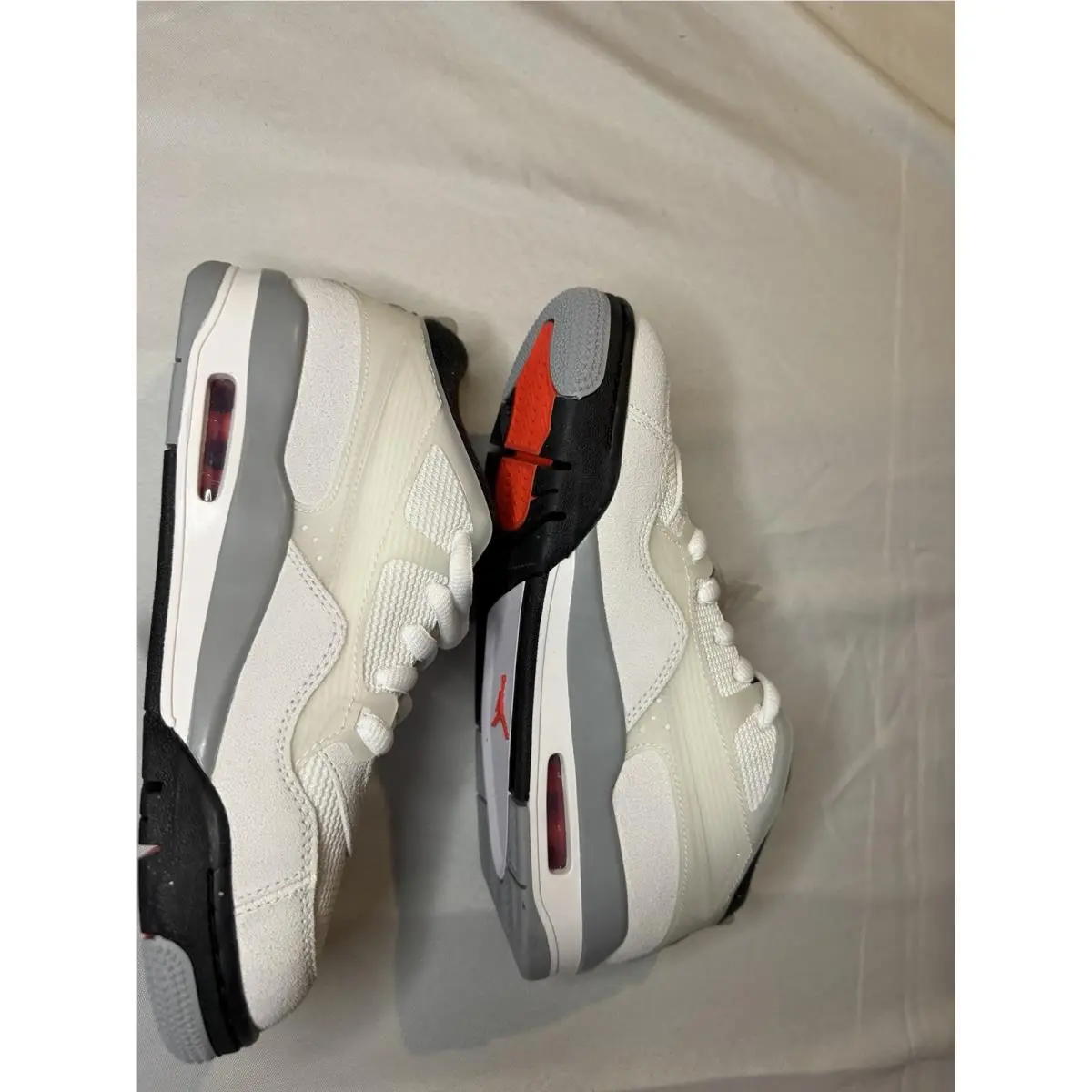 Nike shoes - Air Jordan 4 RM (GS) - FQ7938 108 - White, Black, Infrared 1