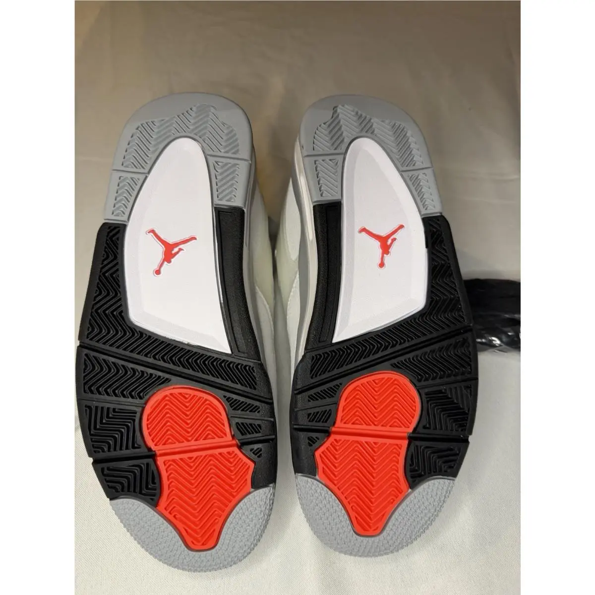 Nike shoes - Air Jordan 4 RM (GS) - FQ7938 108 - White, Black, Infrared 6