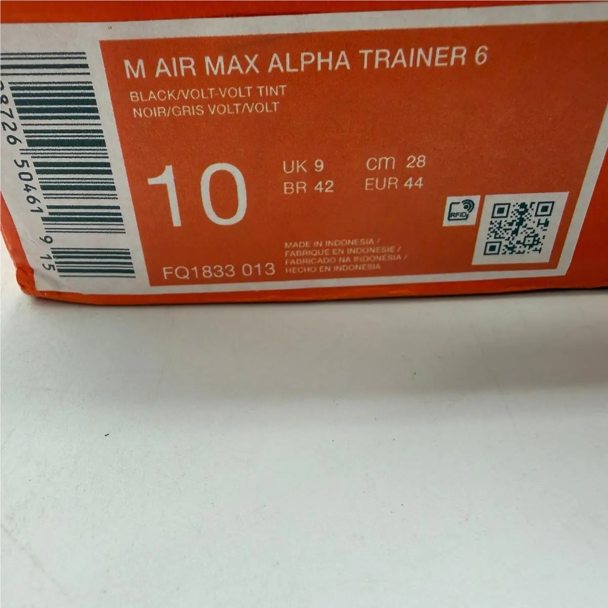 Nike shoes - Nike Air Max Alpha Trainer 6 - Black 0
