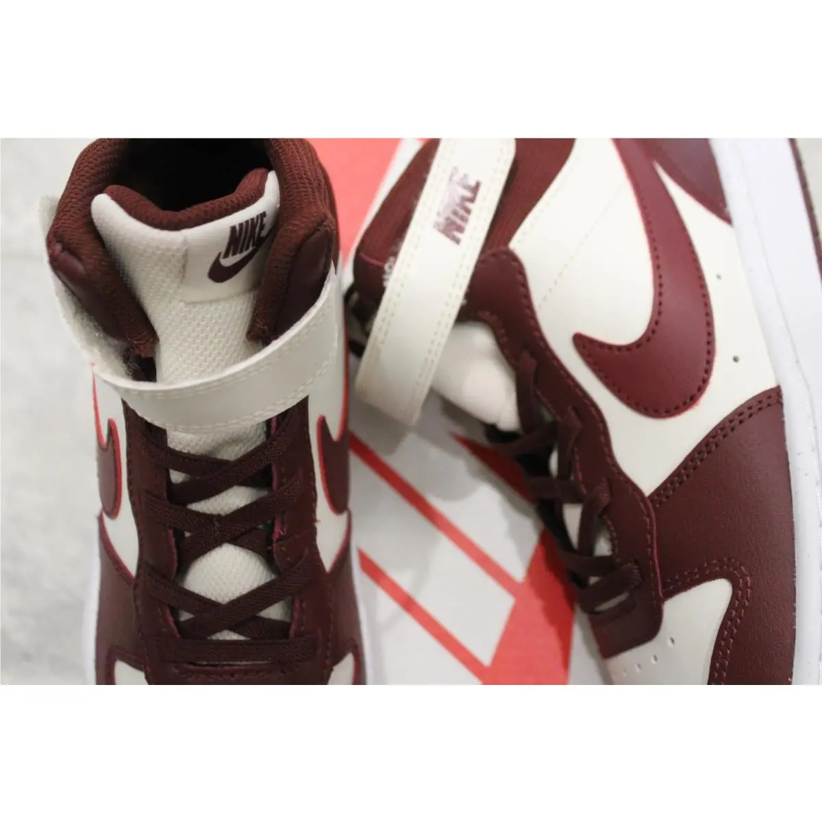 Nike shoes - Nike Court Borough - Court Borough - MAROON (UPC: 198484741738) 2