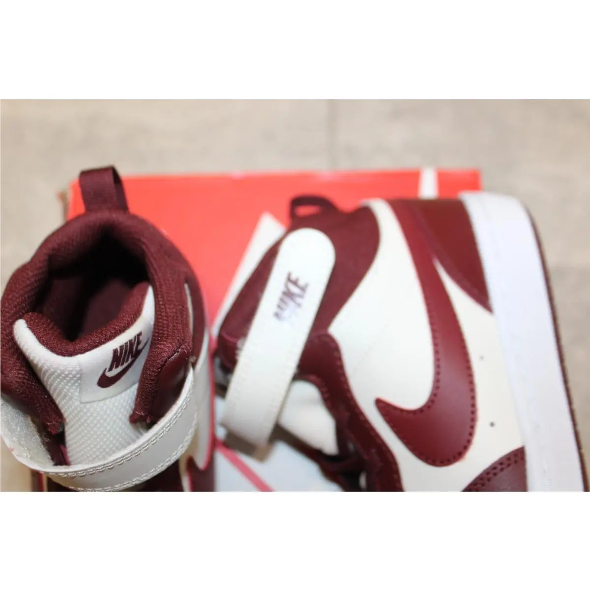 Nike shoes - Nike Court Borough - Court Borough - MAROON (UPC: 198484741738) 3