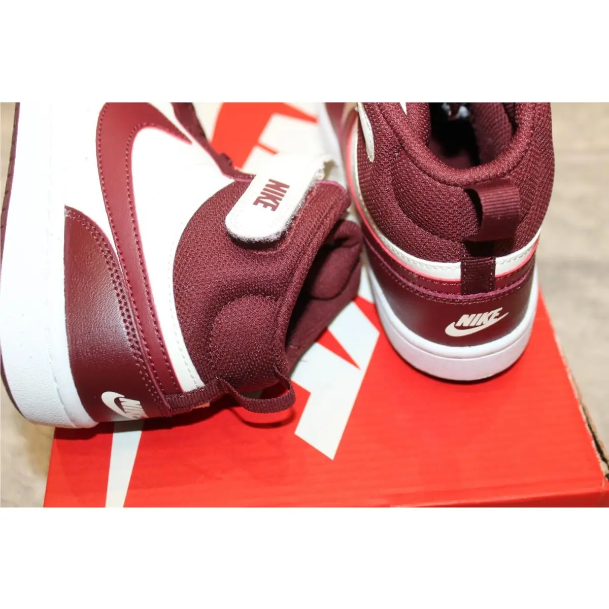 Nike shoes - Nike Court Borough - Court Borough - MAROON (UPC: 198484741738) 5