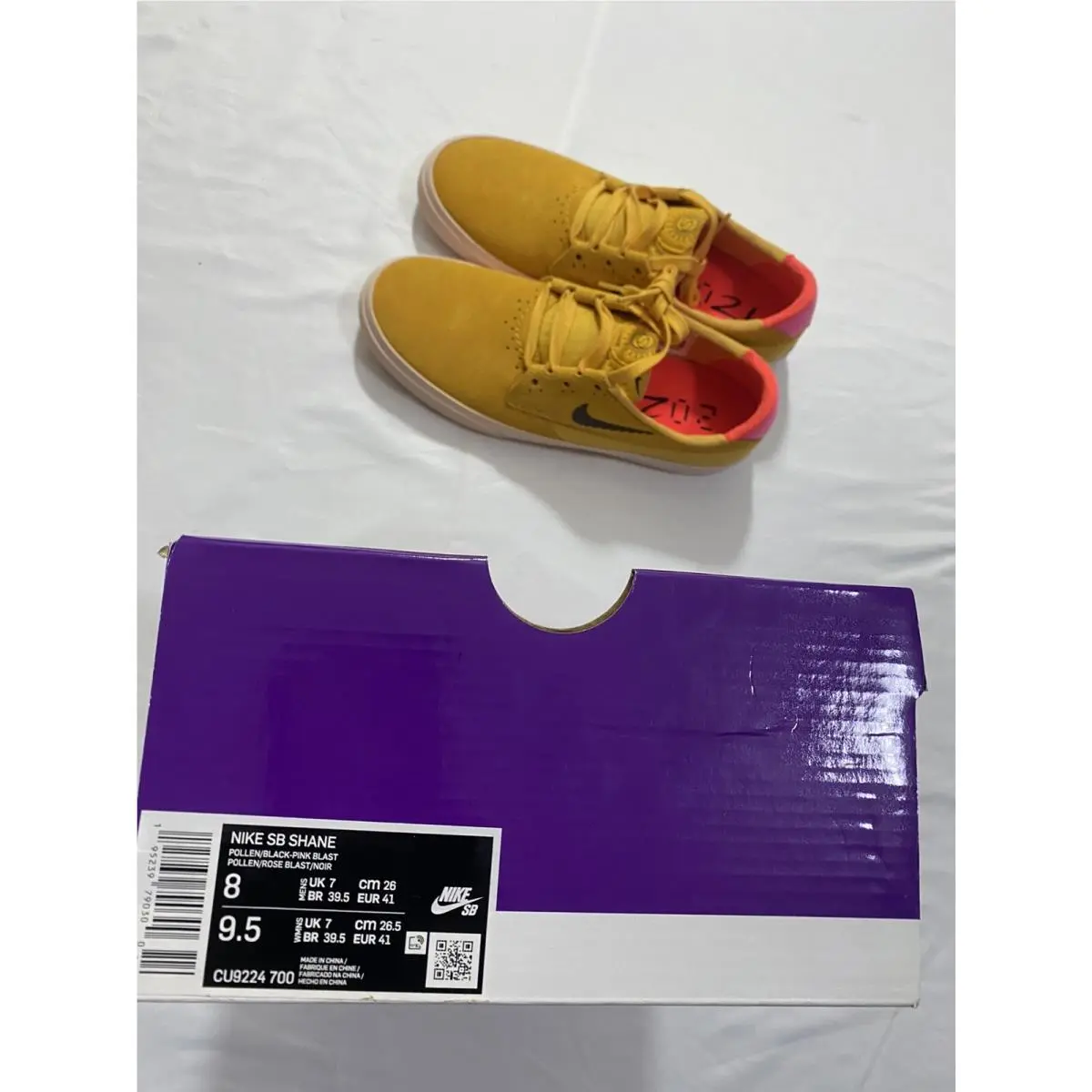 Nike shoes - Nike SB Shane - Shane - Cu9224 700 - Gold (UPC: 0195239790300) 8