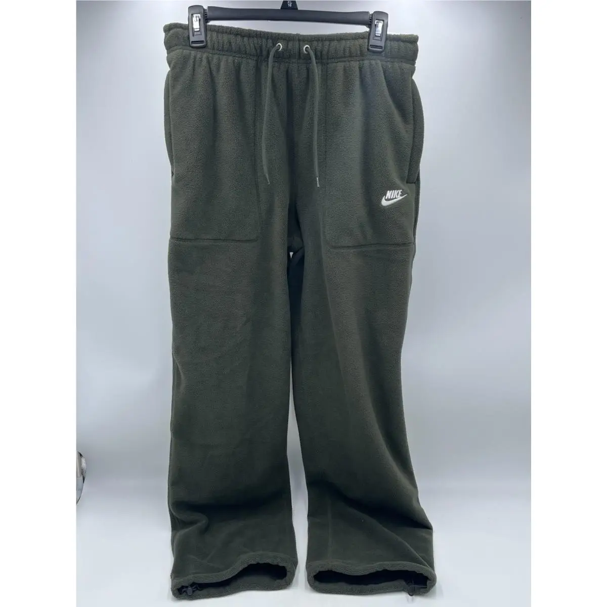 Nike Pants Mens S Green Sportswear Club Winterized Fleece Therma-fit HV1348-355