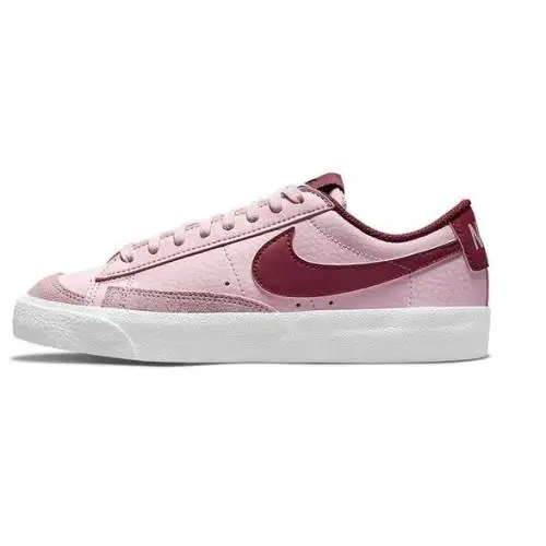 Big Kid`s  Blazer Low `77 Pink Foam/dark Beetroot-white DA4074 600 - 6 by Nike
