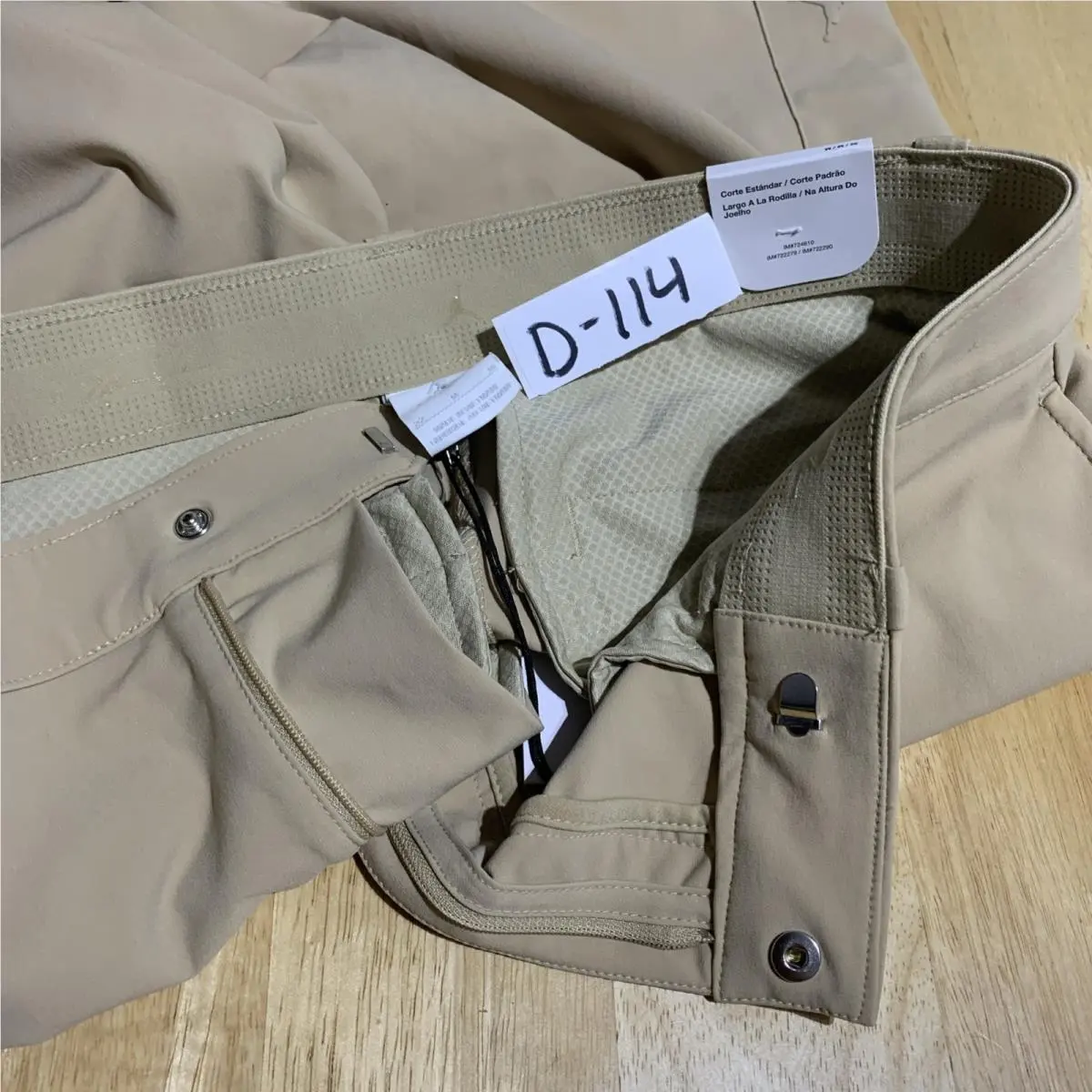 Nike clothing - Jordan Dri-Fit Golf Diamond Shorts - HQ8703-248 - Brown (UPC: 197863833378) 5