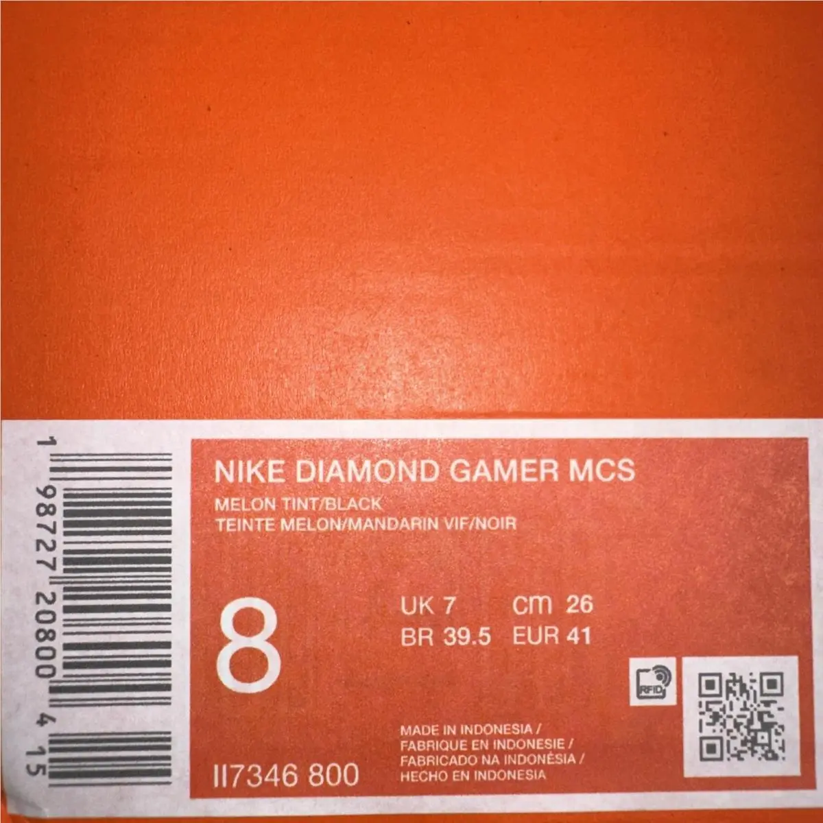 Nike shoes - Nike Diamond - Diamond - Orange 4