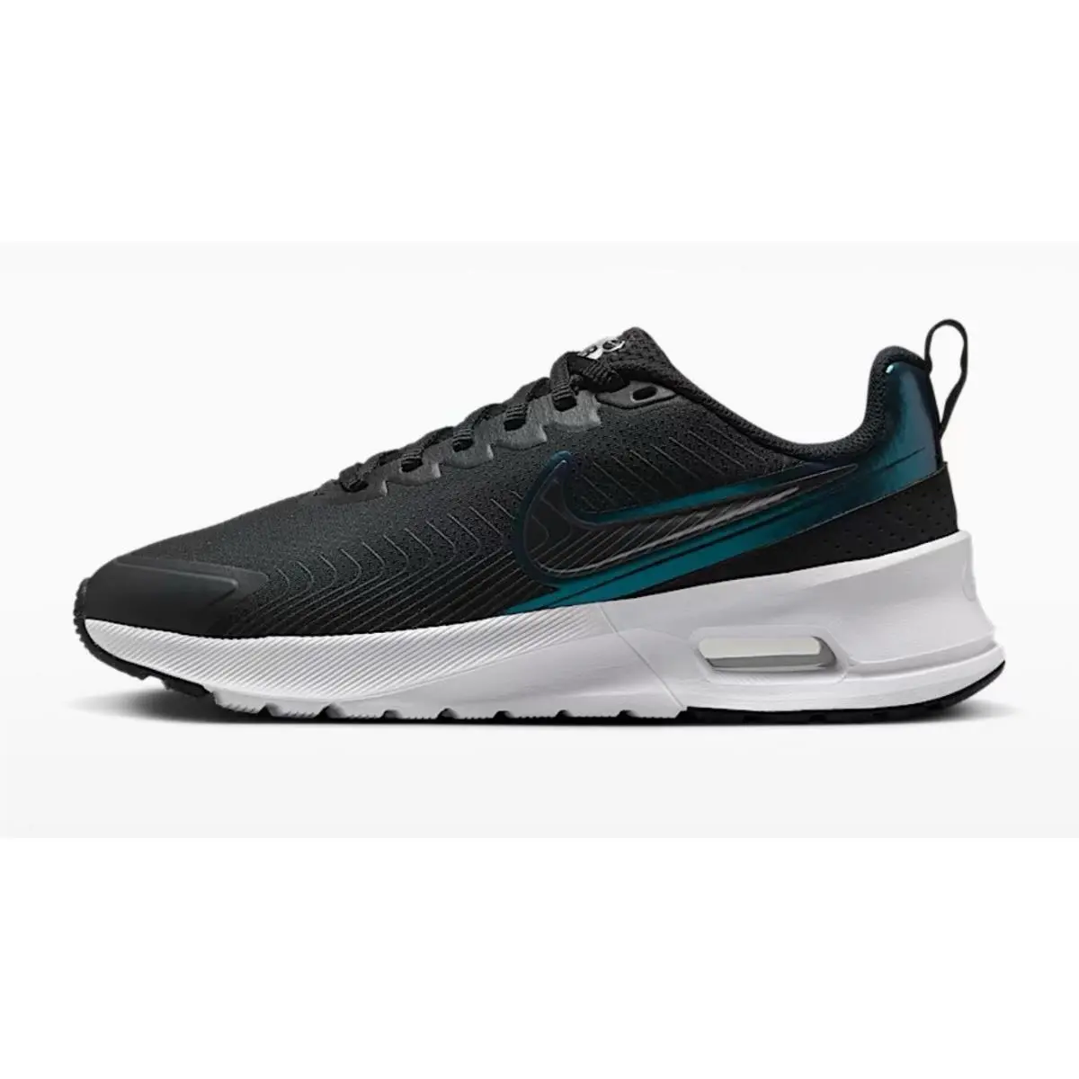 Nike Air Max Nuaxis Women`s Black Dark Grey White HF1233-003 Black Iridescent 8W