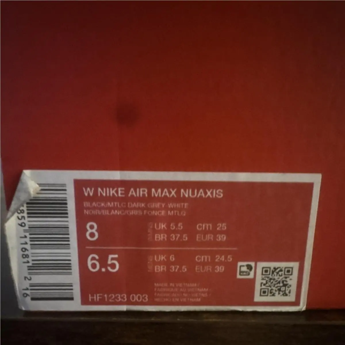 Nike shoes - Nike Air Max Nuaxis - Air Max Nuaxis - HF1233-003 - Black 9